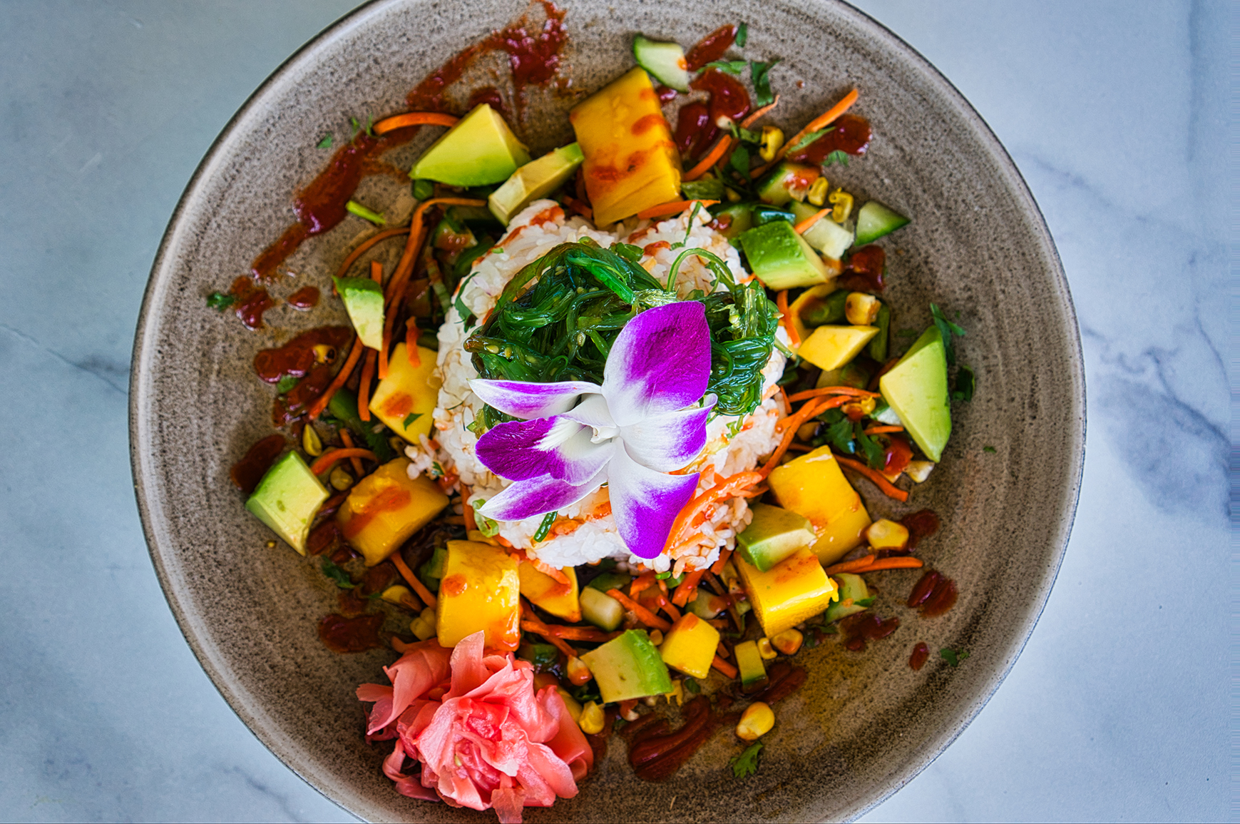 Beach House Pompano Poke Bowl