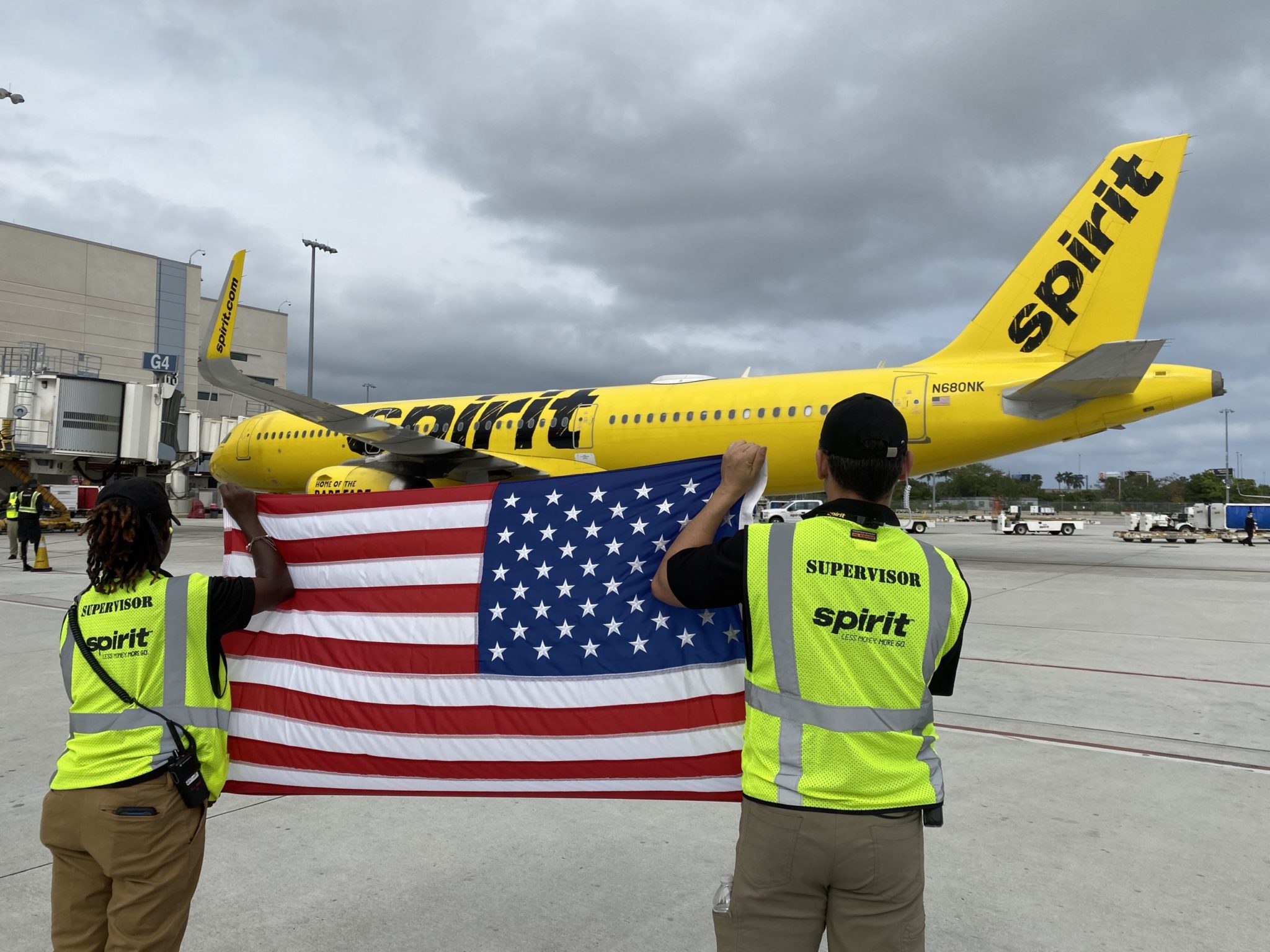 Spirit Airlines humanitarian flights